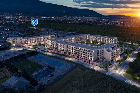 BELGRAVIA APARTMENTS – визуализация от въздуха