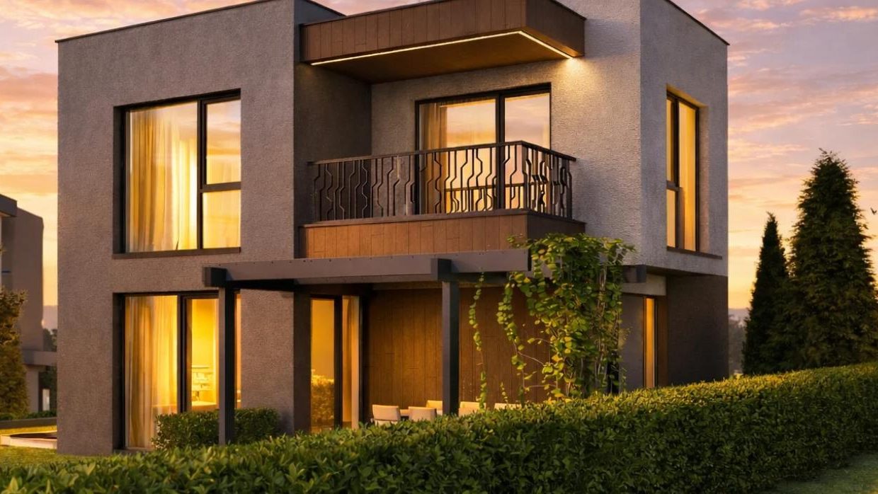 ENEA Residence — двуетажна къща с градина
