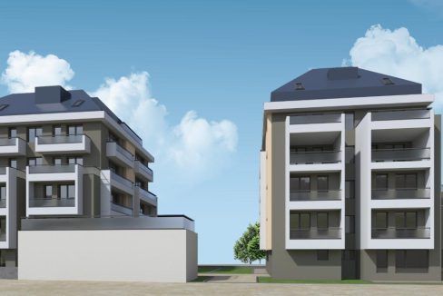 Сграда SAMUIL RESIDENCE, ул. „Цар Самуил“ 155-157, София – визуализация на двете тела