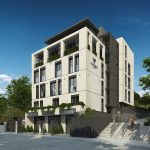 Фасада на Victoria Home — нова жилищна сграда в кв. Симеоново, София